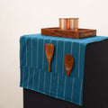 Handmade Fridge Top Cover with Multiple Pockets 178