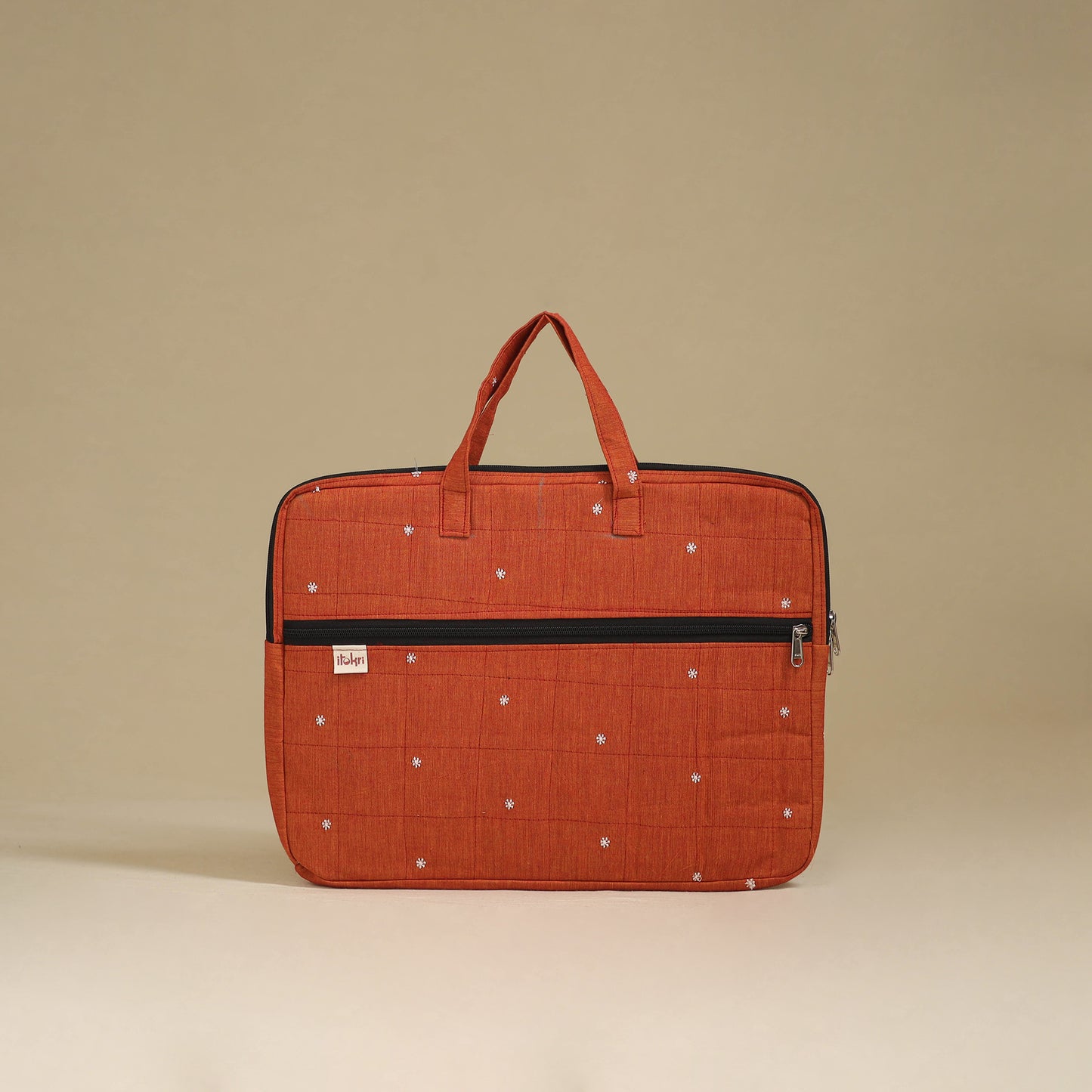 Handcrafted Quilted Laptop Bag 18