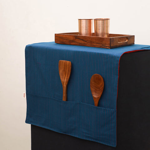 Handmade Fridge Top Cover with Multiple Pockets 183