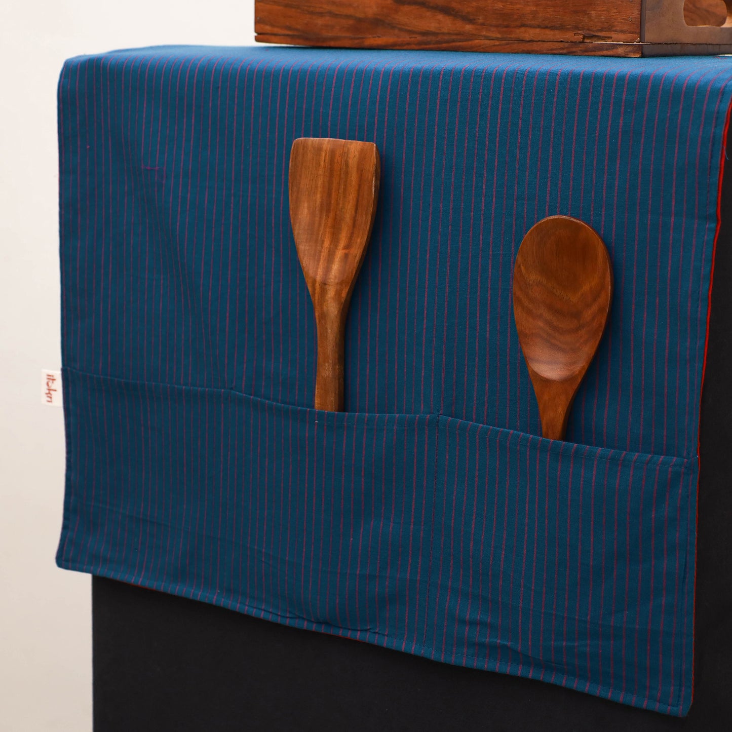 Handmade Fridge Top Cover with Multiple Pockets 183