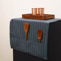 Handmade Fridge Top Cover with Multiple Pockets 184