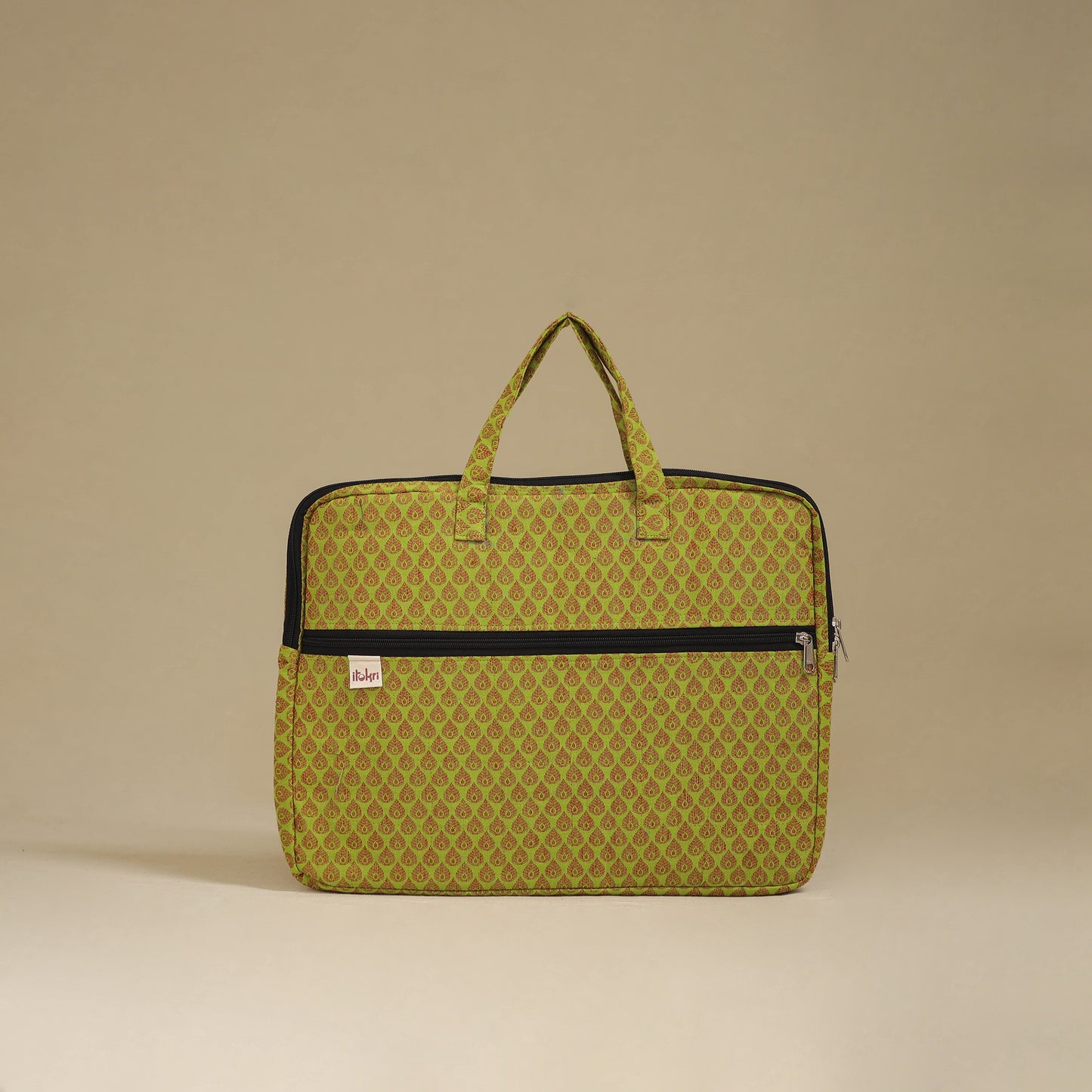 Handcrafted Quilted Laptop Bag 19