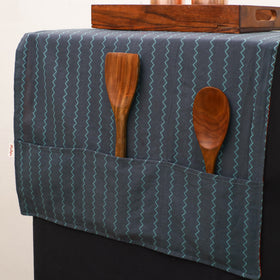 Handmade Fridge Top Cover with Multiple Pockets 184