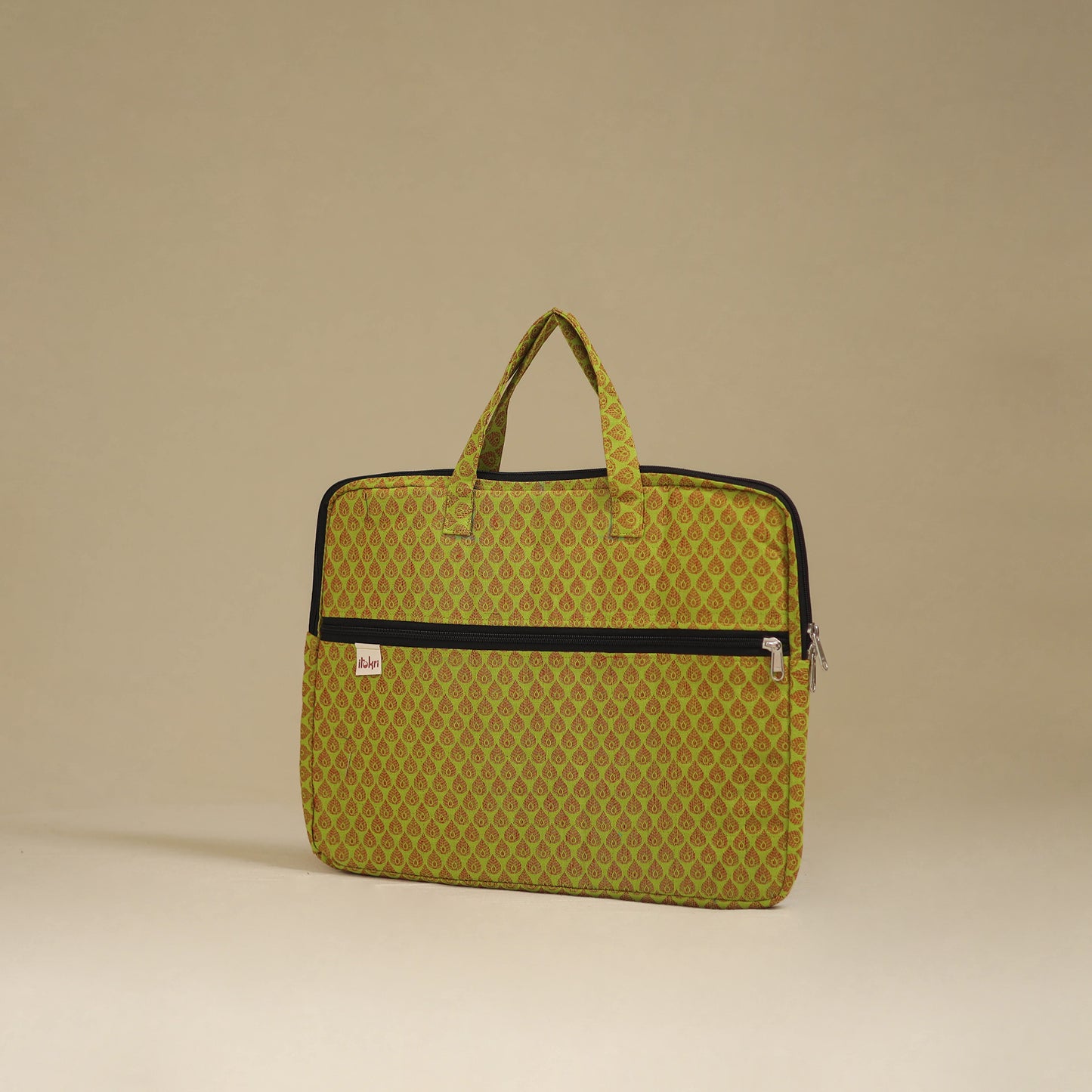 Handcrafted Quilted Laptop Bag 19