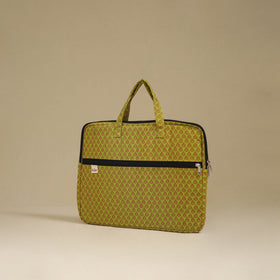 Handcrafted Quilted Laptop Bag 19