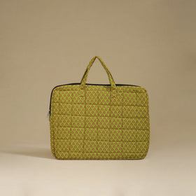 Handcrafted Quilted Laptop Bag 19