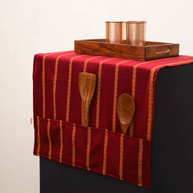 Handmade Fridge Top Cover with Multiple Pockets 186