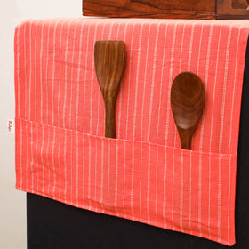 Handmade Fridge Top Cover with Multiple Pockets 187