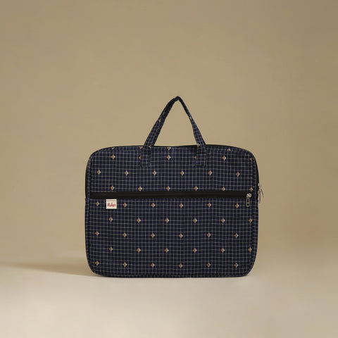 Handcrafted Quilted Laptop Bag 22