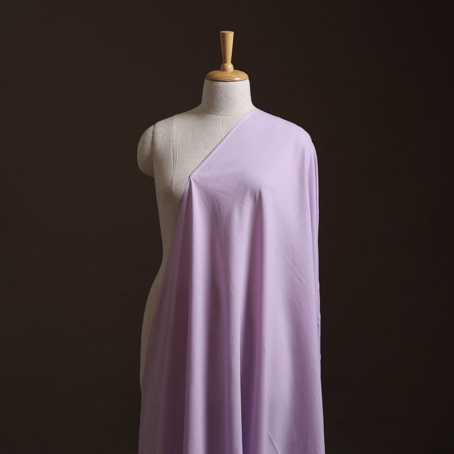 Purple - Prewashed Cotton Plain Fabric 36