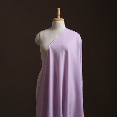 Purple - Prewashed Cotton Plain Fabric 36
