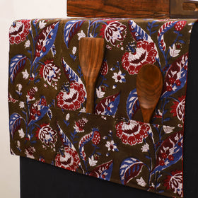 Handmade Fridge Top Cover with Multiple Pockets 189