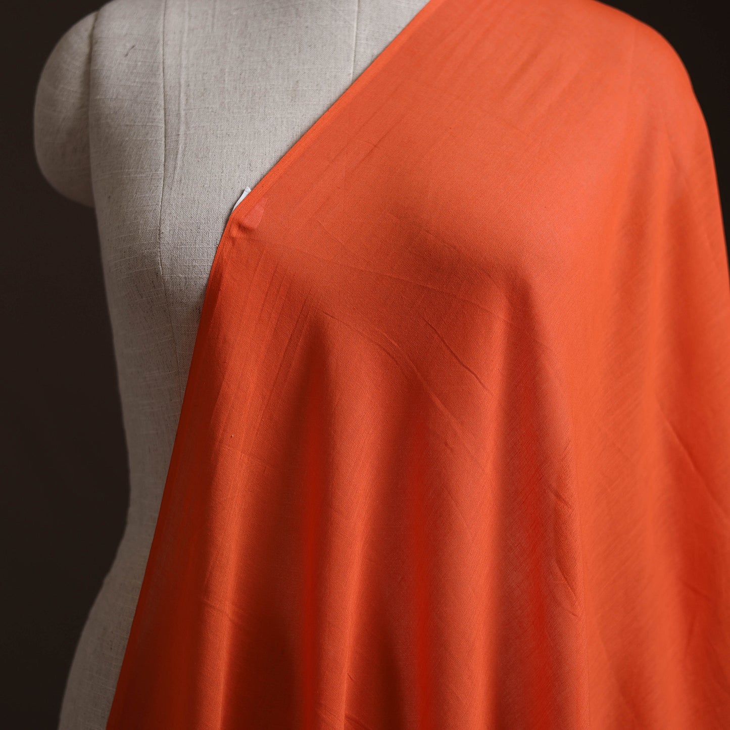 Prewashed Pure Mul Cotton Plain Fabric 37