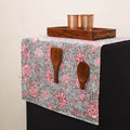 Handmade Fridge Top Cover with Multiple Pockets 190