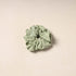 Green Handmade Cotton Elastic Rubber Band/Scrunchie