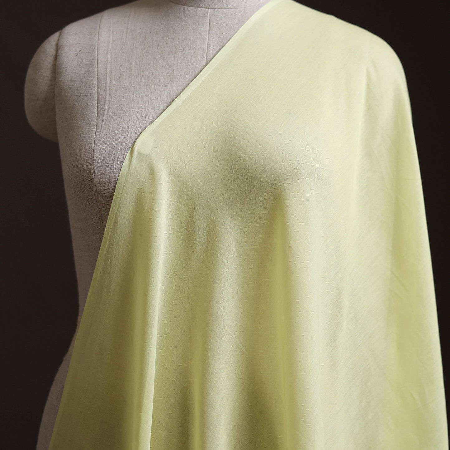 Prewashed Pure Mul Cotton Plain Fabric 39