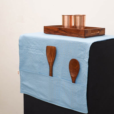 Handmade Fridge Top Cover with Multiple Pockets 194