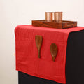 Handmade Fridge Top Cover with Multiple Pockets 195