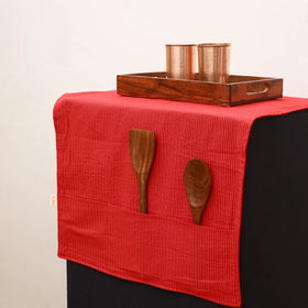 Handmade Fridge Top Cover with Multiple Pockets 195