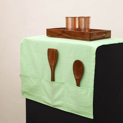 Handmade Fridge Top Cover with Multiple Pockets 196