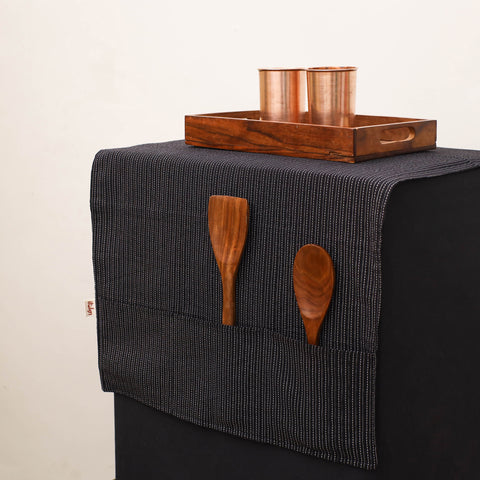 Handmade Fridge Top Cover with Multiple Pockets 197