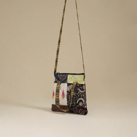 Handmade Quilted Patchwork Sling Bag 02