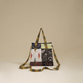 Handmade Quilted Patchwork Sling Bag 02