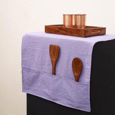 Handmade Fridge Top Cover with Multiple Pockets 198