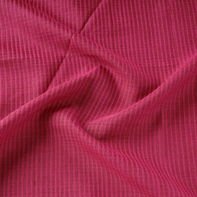 Pink - vidarbha handloom checks tussar silk fabric 01