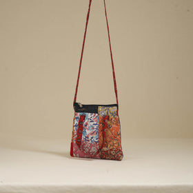 Handmade Quilted Patchwork Sling Bag 03