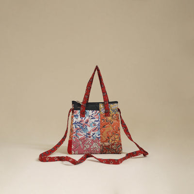 Handmade Quilted Patchwork Sling Bag 03