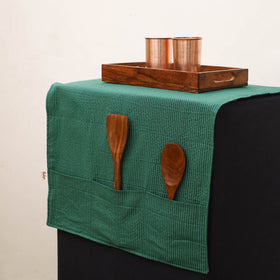 Handmade Fridge Top Cover with Multiple Pockets 200