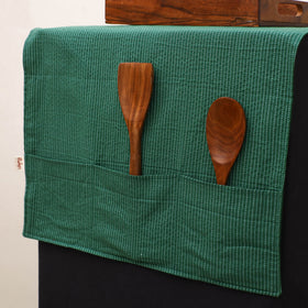 Handmade Fridge Top Cover with Multiple Pockets 200