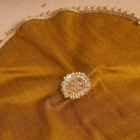 Handcrafted Lace Bead Work Pooja Thali Cover 21