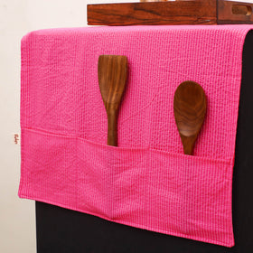 Handmade Fridge Top Cover with Multiple Pockets 201