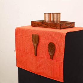 Handmade Fridge Top Cover with Multiple Pockets 202