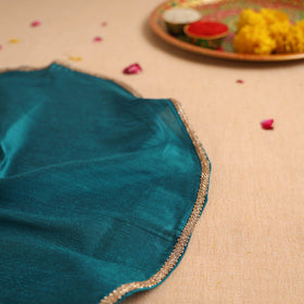 Handcrafted Lace Work Pooja Thali Cover 22