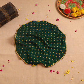 Handcrafted Lace Work Pooja Thali Cover 30