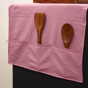 Handmade Fridge Top Cover with Multiple Pockets 203
