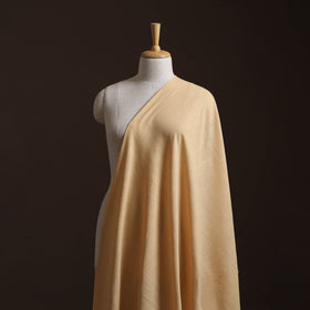 Beige - Prewashed Slub Cotton Plain Fabric 46