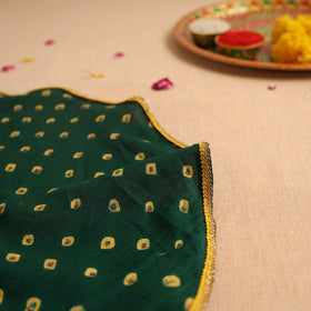 Handcrafted Lace Work Pooja Thali Cover 30