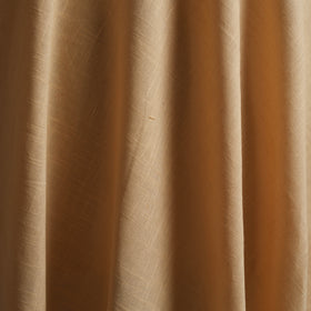 Beige - Prewashed Slub Cotton Plain Fabric 46