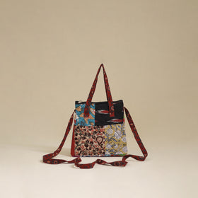 Handmade Quilted Patchwork Sling Bag 07