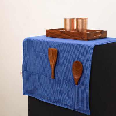 Handmade Fridge Top Cover with Multiple Pockets 206