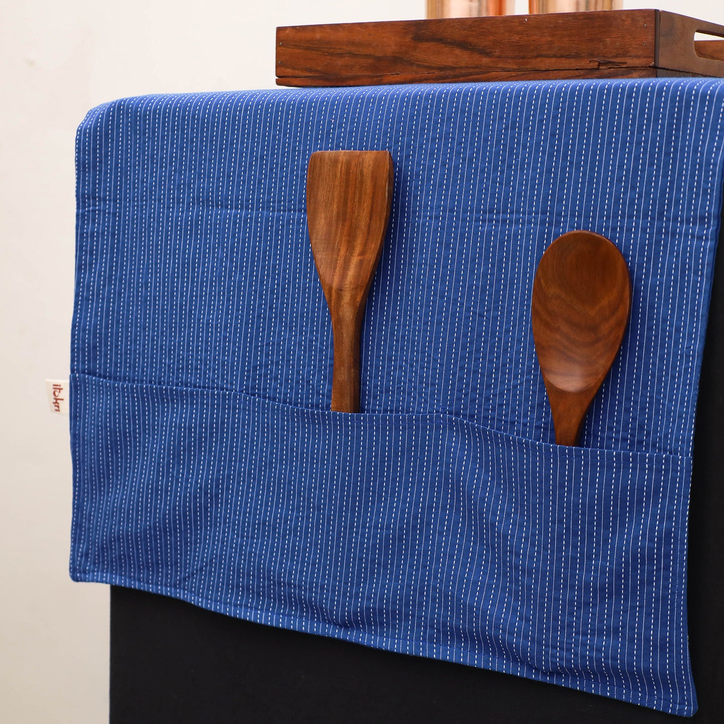 Handmade Fridge Top Cover with Multiple Pockets 206