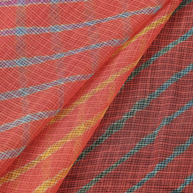 Buy Leheriya Tie-Dye Kota Doria Cotton Fabric 61 Online at iTokri.com