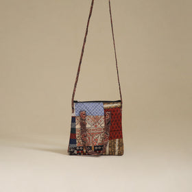 Handmade Quilted Patchwork Sling Bag 08