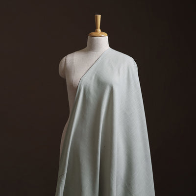 Blue - Prewashed Slub Cotton Plain Fabric 48