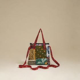 Handmade Quilted Patchwork Sling Bag 10