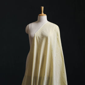 Handloom Thread Buti Mercerised Cotton Chanderi Fabric 01
